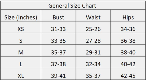 Size Guide – Urban Planet